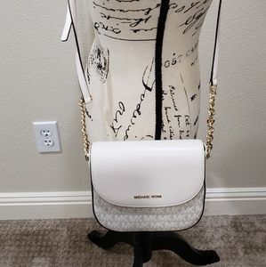 *SALE*MKJacquard Signature Half  Dome crossbody